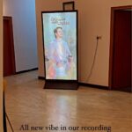 S. Thaman Instagram - All New Vibe at our studio today ❤️ thanks team @mythriofficial @gmbents @14reelsplus 🎬 #SuperstarShining @urstrulymahesh gaaru ❤️ #SvPonMay12