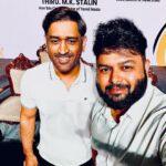 S. Thaman Instagram – MY MAN 
MY CRICKET GOD 🔥💣 
OUR @mahi7781 

It’s A dream Coming Really True 
Heart is jumping in Joy 🤩 

Thanks dearest #MSDhoni U Made One Of Your Millions & Billions of Truest Fans Happy 🔥♥️

Thanks to Our Honourable Respected 
Cheif Minister Sir @mkstalin and Minister Dear brother @udhay_stalin Anna For making this Happen #IdhuNammaAatam #KallamNamadhe 

♥️ #ThalaDhoni #Dhoni #MSD #DhoniArmy 🔥