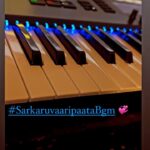 S. Thaman Instagram - This scene 👧😞💞 In theatres #SarkaaruVaariPaataBgm 🤟🏽🖤⚙️ #SvPonMay12 🖤