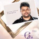 S. Thaman Instagram - My longgestttttt Wait !! ❤️ For Our Dearest #Vijay Anna Has finally Come True. It’s A great Feeling to be On Board for #Thalapathy66 along with dear @directorvamshi @srivenkateswaracreations #DilRaju gaaru 🤟🏽 For Me it’s Going to be 6-6-6-6-6-6 !! 🎧🎵🔥 Musical Fireworks All Over 💥🔥💣🏆