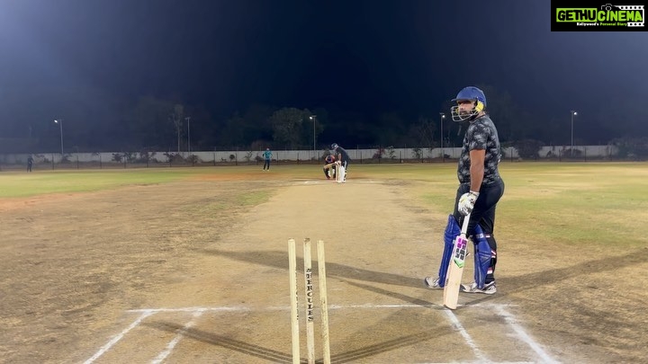 S. Thaman Instagram - Scored 67 today πͺπΌπ π Feels good to back under lights Won the match . wWe scored 205 and we won by 9 runs . My fav shot Square Cut to the boundary π₯ππͺπΌ @deepakbluesinger #ssthaman Ganesan