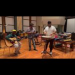 S. Thaman Instagram - Gap lo 🤍 Nennuuu Na teammmmuuuu 🫶❤️ @naveenkumarflute @joelsastry 🥁⚡️ 🎸 #Jam #Jam 😎
