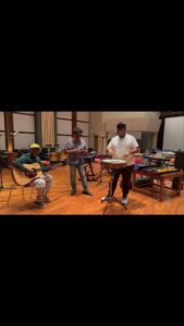 S. Thaman Instagram - Gap lo 🤍  Nennuuu Na teammmmuuuu 🫶❤️ @naveenkumarflute @joelsastry 🥁⚡️ 🎸 #Jam #Jam 😎