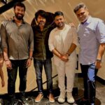 S. Thaman Instagram - WHAT A MOMENT 🥹❤️ With #Vijay Anna at #Varisu #blockbustervarisu #megablockbustervarisu 🔥🥁🥁🥁🥁🥁🥁🥁