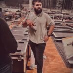 S. Thaman Instagram - At #varisuaudiolaunch ❤️‍🔥🎵🏋️‍♂️