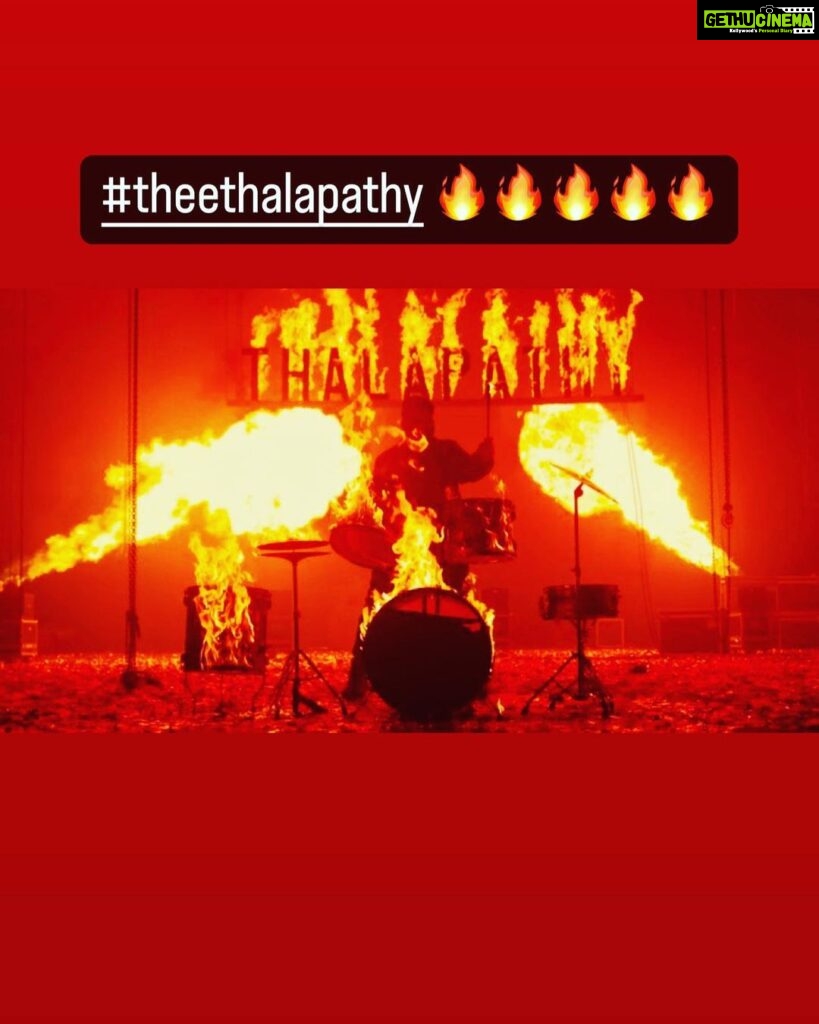 S. Thaman Instagram - Fireeeeeeee #theethalapathy #Varisu 🥁🥁🥁🥁🥁🥁🥁🥁🥁🥁🥁🥁🥁🥁🥁🥁🥁🥁🥁🔥🔥🔥🔥🔥🔥🔥🔥🔥🔥🔥🔥🔥🔥🔥🔥🔥