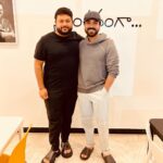 S. Thaman Instagram – Awesome day at Work With dearest brother @alwaysramcharan ❤️#RC15

And @chiranjeevikonidela gaaru‘s Arriving on 
October 5th #GodFatherOnOct5th 

Love & Peace ❤️