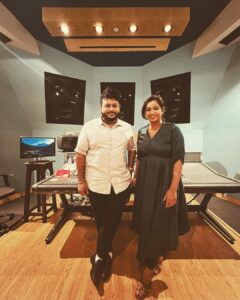 S. Thaman Instagram - We are ready with Our #GodFatherFirstSingle #Godfather 💥🔥♥️ With Our Queen @shreyaghoshal 💕 

Coming sooon 💥💥💥💥