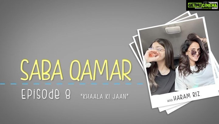 Saba Qamar Zaman Instagram - We are bringing you the new episode on YouTube called “Khala Ki Jan” a day trip vlog with my niece releasing tomorrow at 6pm, PST 😍🌟🔥 Like, Subscribe Share and waiting for your feedback in the comment section of this episode- meet you all there ❤ #SabaQamar #youtubechannel
