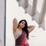 Sadhika Venugopal Instagram - 💕💕💕💕💕💕 Wear a saree and give people a reason to turn their heads 📸@aneesh_motive_pix @motive_pix_studio SP Grand Days