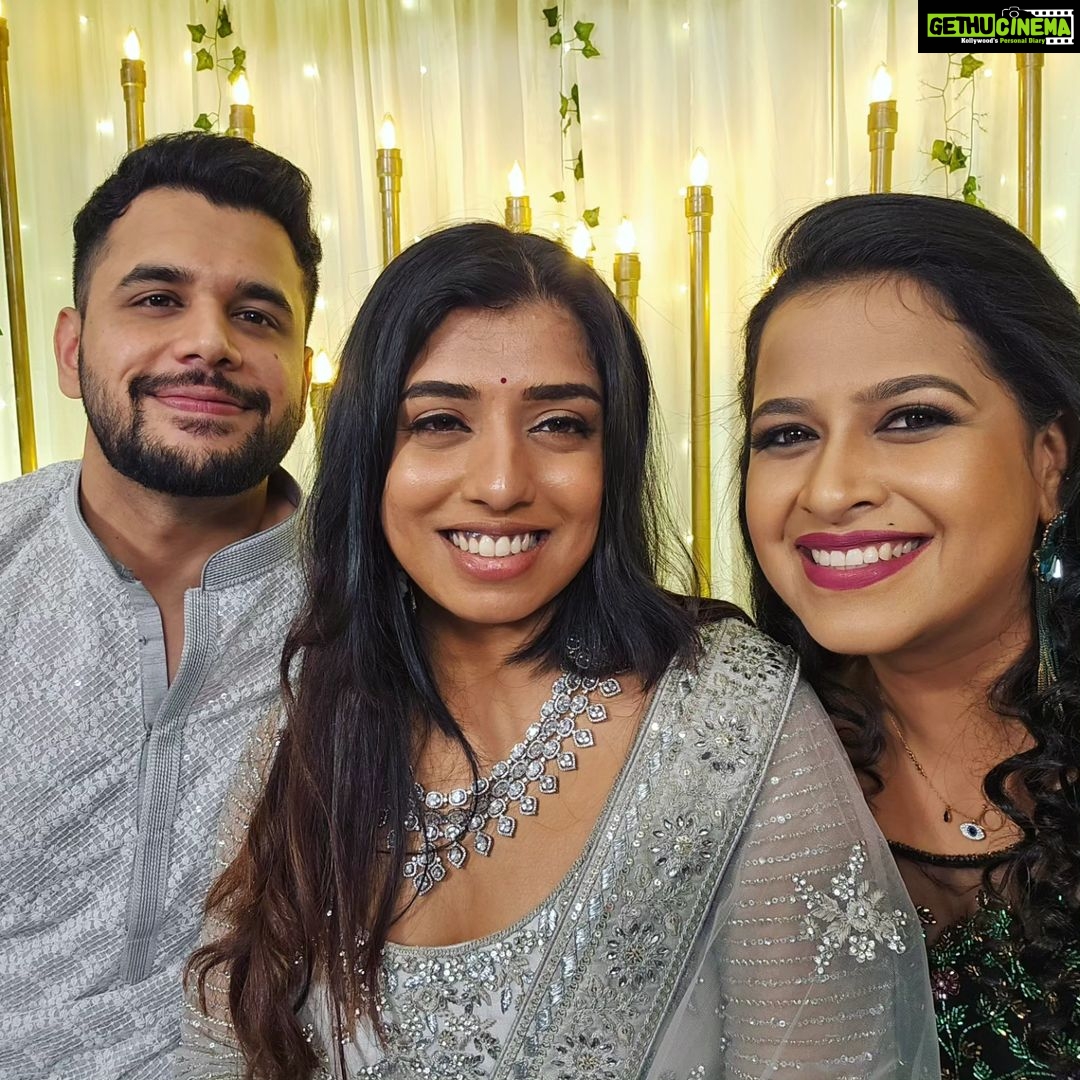 Sadhika Venugopal Instagram - Happy for you both @cha_andni & @akash_williams ❤️❤️❤️❤️❤️ Calicut, India