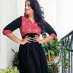Sadhika Venugopal Instagram - Women's aliyacut kurthi,yoke full beads work sizes available from M to xxl For more collections check out @lepapillonkochi5