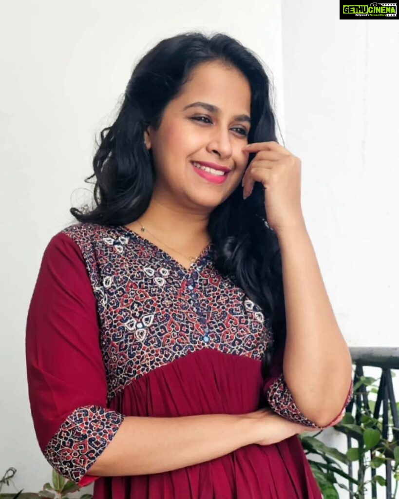 Sadhika Venugopal Instagram - Women's aliyacut kurthi,yoke full beads work sizes available from M to xxl For more collections check out @lepapillonkochi5 Le Papillon