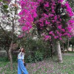 Sai Tamhankar Instagram - A quick gate-away at this magical place ! PC. @anishjoag #saitamhankar #officiallyonaholiday #gateaway #quick #jalsrushtiislandresort Jalsrushti Island Resort Pune