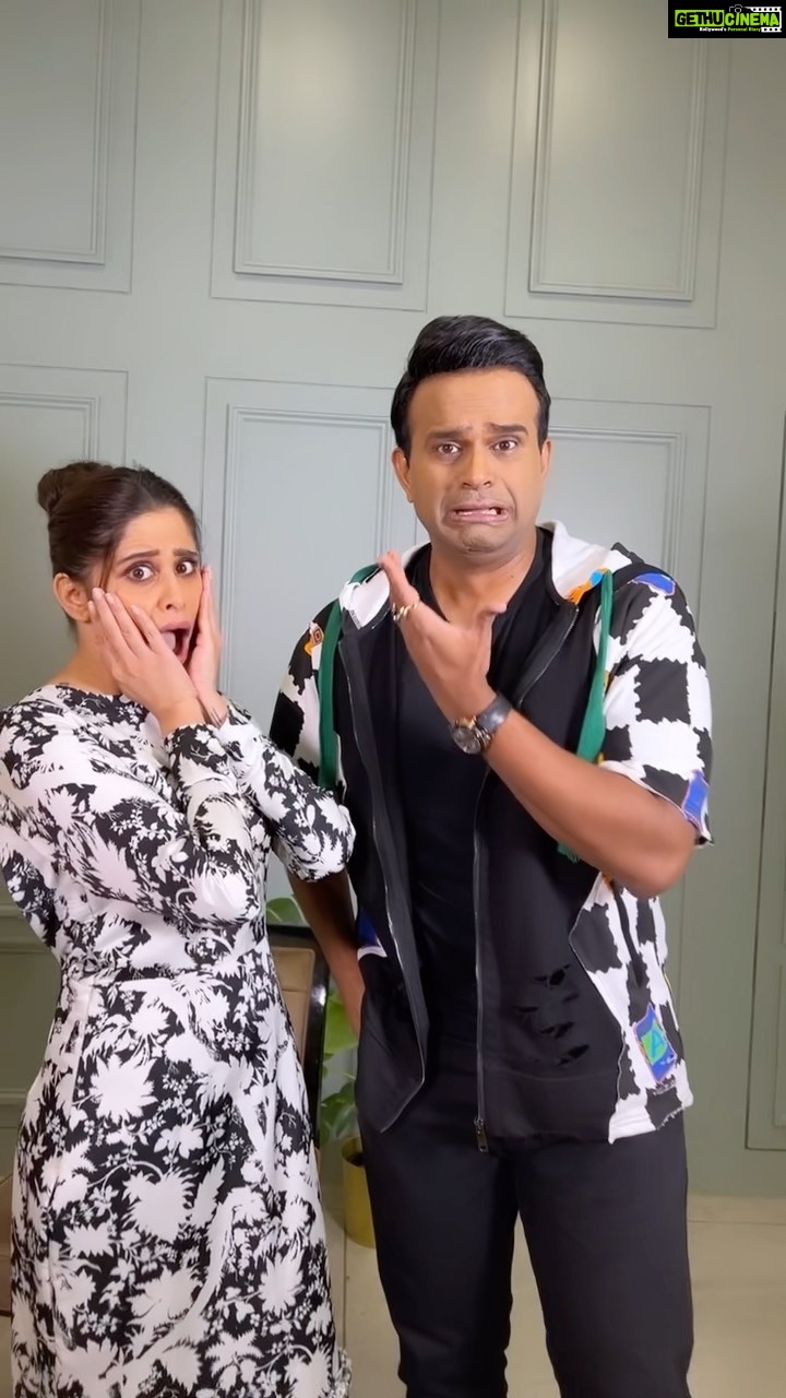 Sai Tamhankar Instagram - Pata hai main Tumhe apni girlfriend nahi Maanta hoon ! 🤣 @saietamhankar @sid_kannan Shot @recreate.spaces . . #SiddharthKannan #SidK #saitamhankar #comedy #funny #bollywood #funnyvideos #funnyreels #actress