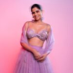 Sai Tamhankar Instagram - 💜 @monaandvishu @nehachaudhary_ @digambar103 @jayshree2783 @kalyaam_2.0 @vishal.patil36 @azim_shaikh1989 #saitamhankar #lavender #ghagra #meraghagra #mhj