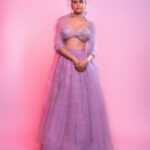 Sai Tamhankar Instagram - 💜 @monaandvishu @nehachaudhary_ @digambar103 @jayshree2783 @kalyaam_2.0 @vishal.patil36 @azim_shaikh1989 #saitamhankar #lavender #ghagra #meraghagra #mhj