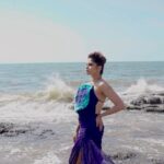 Sai Tamhankar Instagram - Dedicated to Vishnu by Nikita ! The sea in me … #saitamhankar #pondycherry #nikita #bestactress #critics #filmfare #planetmarathifilmfareawards #2022