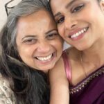 Sai Tamhankar Instagram - Happy Birthday Beautiful ! You rock my world !!! Well quite literally … thank you for amazing genes 🧬 Love you infinite !!!! #happybirthdaymumma #princess #myworld #myrock #mylife