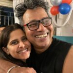 Sai Tamhankar Instagram - Happy Birthday Dada ! Love you infinite … @sanjaysjadhav 🌷🌈