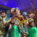 Sai Tamhankar Instagram - गणपती बाप्पा मोरया ! Thank you @sonymarathi for this wonderful opportunity. Lalbaug Cha Raja