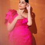 Sai Tamhankar Instagram - Fun dressing up for a birthday party ! Happy Birthday @applausesocial ; absolutely looking forward to the new journey we are embarking on . Lots of love and luck @sameern Sir and @segaldeepak Sir ! Outfit - @ranbirmukherjeeofficial Jewellery- @karishma.joolry Makeup - @digambar103 Hair - @jayshree2783 Styled by - @who_wore_what_when Photography- @rishabhkphotography #saitamhankar #pinkdress #pinknails #pink #pinknight