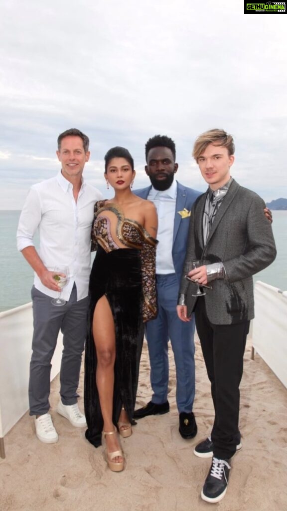 Sakshi Pradhan Instagram - Day2 Start over #Cannes I was so #honoured to have been invited to the #SERAPHIM #collection #launch designed by @amellegrandin and made by @knaufjewels during this #CannesFilmFestival with #FIlmbuffs @scottmintosky @jimmyakingbola @yuryrevich @lewistanofficial @elliot_grandin 🖤🪽💎 Outfit @dlmayaofficial Styled by @ameysh #Something like this #dear long would be #perfect 🙏🏽😍 #frenchriviera #cotedazur #southoffrance #summer #monaco #festivaldecannes2023 #canneslions #carltoncannes #instacannes Cannes Film Festival