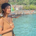Sakshi Pradhan Instagram – Koh some where ☂️🚤 ☀️