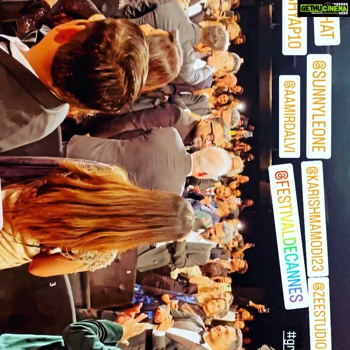 Sakshi Pradhan Instagram - #Cannes2023 World premier #kennedy #Festivaldecannes #GrandtheaterLumiere @anuragkashyap10 @itsrahulbhat @motwayne @sunnyleone @itsmesakshii #LoveforCinema #cannesfilmfestival Carlton Hotel, Cannes