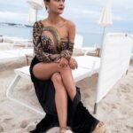 Sakshi Pradhan Instagram - #Cannes #Cannesfilmfestival #Cannes2023Natalie @festivaldecannes Outfit- @dlmayaofficial Styled by @ameysh @knaufjewels Jewels Lauch at @themembersclubincannes Party by @jojodye1 📷 by @roxannereinebach Hair by @sandralollypopcoiffure @itsmesakshii Cannes Film Festival