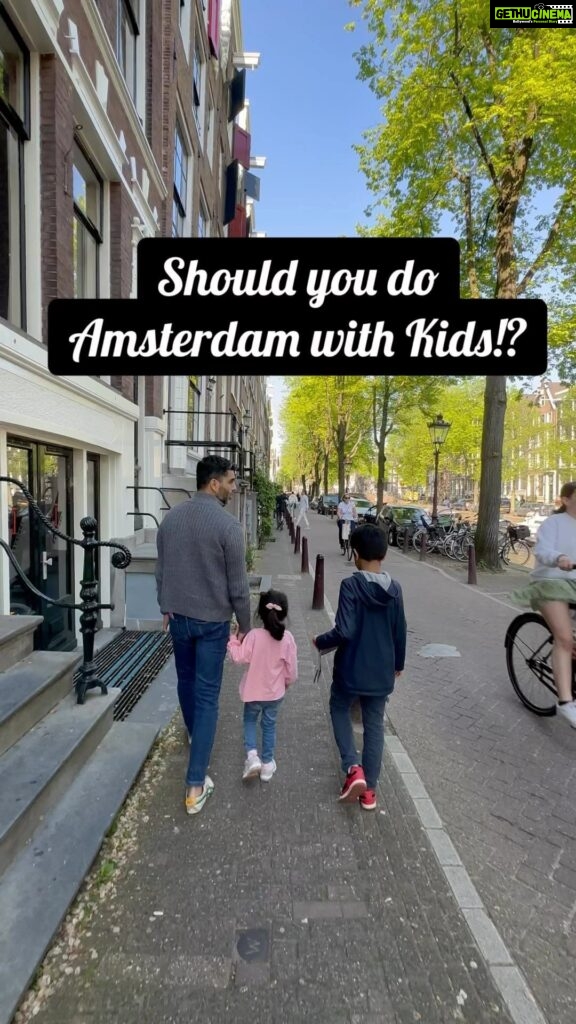 Sameera Reddy Instagram - 5 things to do in Amsterdam with Kids💁🏻‍♀️ 1. Canal Cruise (group guided) on the city architecture & Dutch history is a must ! 2. Don’t miss the tram rides (kids love it ) & visit science museum , Ripleys Believe it or Not , Anne Frank House Museum & the Upside down house in the main city ! 3. Keukenhof tulip garden is open for a few months in Spring every year and is so worth seeing 😍! 4. Madurodam located at The Hague, is a miniature park & features miniature 1:25 scale model replicas of the most famous Dutch castles, industrial projects and public buildings. This was the highlight of the trip and is super fascinating for the kids ! 5. Efteling Amusement Park - an hour away from the city it’s supposed to be super fun. Tho we couldn’t go I’ve heard fab things about it ! 📍Amsterdam’s name derives from ‘Amstelredamme’ indicative of the city’s origin as a dam of the river Amstel. Amsterdam is known for its beautiful canals, quirky architecture, and lively nightlife. It’s also a great place to find Dutch art and culture, and the city has a rich history that dates back to the 13th century! I couldn’t see the Van Gogh museum but I really would have loved to ! It’s nice to expose kids to art and unfortunately we ran short of time on this trip ! All in all what a great city & incredible vibe! 💫 🇳🇱 #messymama #travelwithkids #amsterdam #netherlands #travel #summer #vacation