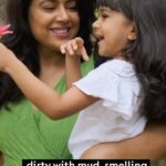 Sameera Reddy Instagram - It’s tough to encourage your children to freely explore their talents when you’re always chasing after them, worried about their health and hygiene all the time, especially if they’re curious and excited like Nyra. @dettol.india has launched these amazing Personalised Foaming Handwash packs which have a moisture rich foam for curious little ones like these! Get your kids their personalised pack, and watch them want to wash their hands after every little adventure! Here’s how: 1. Go to Amazon and buy Dettol Foaming handwash. 2. Scan the QR code and follow the steps. 3. Order your custom sticker for FREE 4. Stick it on the pack with your children and let them explore without the fear of germs! #ad #sponsored #DettolProtectsTomorrow #DettolFoamingHandwash #Kidsactivities