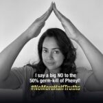 Sameera Reddy Instagram - Guys, I'm not settling for Phenyl's 50% germ-kill. Join me and let the world know about Phenyl's half-truth. Use the #NoMoreHalfTruths. Every time you use it, Lizol along with Akshaya Patra will clean a community kitchen or school floor, making it germ-free for hundreds of children! @lizolindia #NoMoreHalfTruths #Lizol #LizolIndia #TruthMatters #HonestHygiene #CleanFacts #SpotlessTruths #CleanLiving #AuthenticHygiene #NoMorePhenyl #SayNoToPhenyl #JoinUs #SpreadTheWord