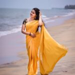 Samskruthy Shenoy Instagram – Saagar kinare ❤ 
MUA – @aswathi_sasidharan__ @beleza_studio_academy 
PC – @_sooraj_sankar_ @aswinpbabu_ 
#beachside #beachphotoshoot #valapubeach #vypinbeach #instatravel #trending Valapu Beach