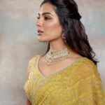 Samyuktha Instagram - For the opening of @bhima_jewels Tirupati 😊 Jewellery : @bhima_jewels Makeup : @vishalcharanmakeuphair Hair : @deepabambhaniya08 Captured by : @kiransaphotography Outfit : @charuandvasundhara Styling : @openhousestudio.in @pallavi_85, @selvithangaraj Styling team: @kaalii.ma, @mehavenkatesh