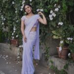 Samyuktha Instagram - “Beauty surrounds us, but usually, we need to be walking in a garden to know it.” #happywomensday #happyholi Wearing @kavithaguttaofficial & @karnikajewelshyd . Styled by : @ruchi.munoth Makeup: @vishalcharanmakeuphair Hair: @hairbyradhika Photographed : @arifminhaz Asst by @thejaswitanneru #vaathi #vaathipromotions #sirmovie #samyuktha #classic #livinglife
