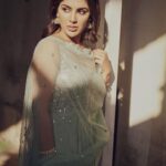 Samyuktha Instagram - Defining the UNSAID Wearing @geethikakanumilli & @karnikajewelshyd . Styled by : @ruchi.munoth Makeup: @vishalcharanmakeuphair Hair: @hairbyradhika Photographed : @arifminhaz Photo Asst @thejaswitanneru #vaathi #vaathipromotions #samyuktha #classic #livinglife