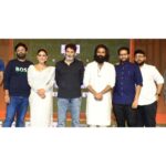 Samyuktha Instagram – All things bright and happy from last night ✨✨✨✨ 

#sirprerelease #vaathi #sir #vaavaathi