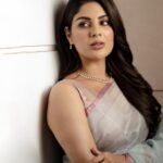 Samyuktha Instagram – Graze. Grandeur. Fire. Calm.
.
Wearing @tilfi_banaras @fineshinejewels 
.
Styled by: @ruchi.munoth assisted by @glintaesthetic 
Makeup : @vishalcharanmakeuphair 
Hair: @divya.naik25 
Clicked by : @kiransa 

#vaathi #vaathipromotions #sir 
#vaathicoming