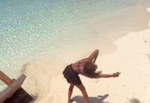 Samyuktha Hegde Instagram - Island girl 🏝️ Swipe to the end too see some dancing on vaseegara 😊 Maldives day 1 Explored an abandoned island, made new friends, went snorkelling, taught someone to snorkel, climbed a tree and tanned a lot 😅 #maldives #sunseasandandsam #soakingupthesun