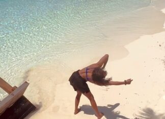 Samyuktha Hegde Instagram - Island girl 🏝️ Swipe to the end too see some dancing on vaseegara 😊 Maldives day 1 Explored an abandoned island, made new friends, went snorkelling, taught someone to snorkel, climbed a tree and tanned a lot 😅 #maldives #sunseasandandsam #soakingupthesun