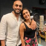 Samyuktha Hegde Instagram – KREEM Dubbing complete!
Soo much more work left but we are soooo excited to deliver this to you guys

With the super talented director entering the world of cinema @abhishek.basanth 
#kreem #dubbingdone