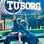 Samyuktha Hegde Instagram - Swipe to the end to see Amma groove and jump at her first music festival. What an epic party at Tuborg X Sunburn 2022 in Goa. Thank you so much @tuborgzerosoda for giving me so many good memories! I had a great time. #Ad #Tuborg #TuborgZeroSoda #OpenToMore #TuborgSunburnLimitedEdition #TuborgxSunburn2022 #WhyNot **Disclaimer: Drink responsibly, this content is for 25 years and above