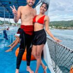 Samyuktha Hegde Instagram - CERTIFIED ADVANCED OPEN WATER DIVER 🎉 🌊 What an amazing experience of going down a 100ft in the ocean, in the day and in the night. I’ve always loved the water so much, In 2017 when i dived for the first time it was life changing and i told myself i will go around the world doing the same in oceans, rivers and lakes exploring the world of water In 2019 i got my first certification and now I’ve levelled up! I’m just happy i took this solo trip, having all this time to myself has been really good for me! Not just the fact that i had a lot offffff fun but also I’m gonna have some great stories to tell when I’m old ❤️ Thanks @nomadults for being such a calm teacher and taking me through this course smoothly ❤️ #scubadiving #waterbaby #phiphj #solotravel #thailand Phi Phi Island, Thailand
