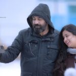 Samyuktha Varma Instagram – Breathing dreams like air❄️🌨️🪩thanku shajichetta🌀, love you lakshmi🥰@yespee_fotos