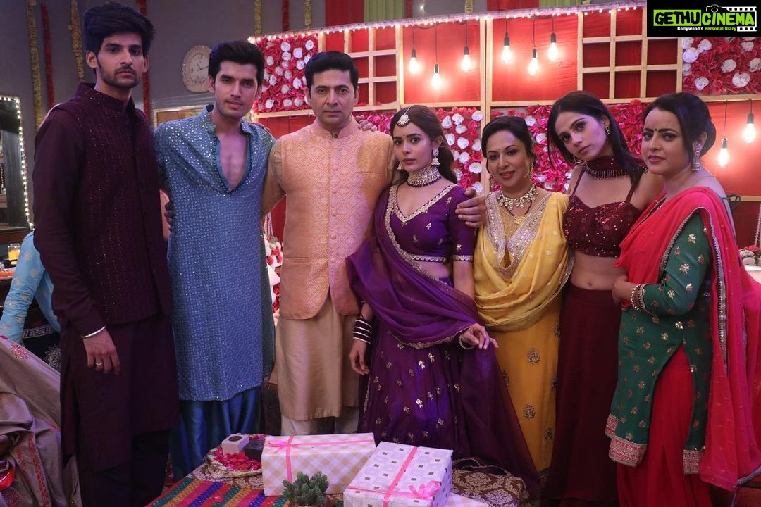 Sana Sayyad Instagram - On the set of KUNDLI BHAGYA