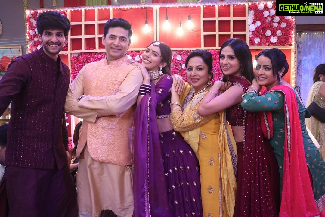 Sana Sayyad Instagram - On the set of KUNDLI BHAGYA