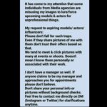 Sanam Shetty Instagram - #Important Message: Please read my message here and beware of fraudulent agencies. Don't share your details or pictures with anyone without background checks. You can contact me directly on Instagram/ Twitter for clarifications. #beware