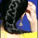 Sanam Shetty Instagram - Thank you @openmic_tamil for always capturing my best candids 💛 #traditionalthursdays #yellove💛 #frenchbraid #anarkalisuits #eventstyling