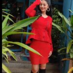 Sanam Shetty Instagram – Work mode πΈ
.
.
Photography @rahuldev1177
Outfit & Styling @julesamin
MUH @promakeup_bridal_studio
@agenerous_glam_ @makeovers_by_ranjitha
Hospitality @neerajabose @nolitapizzas
#bts #photoshoot #comingup
#peplum #coordset #red #kneehighs #workwednesday